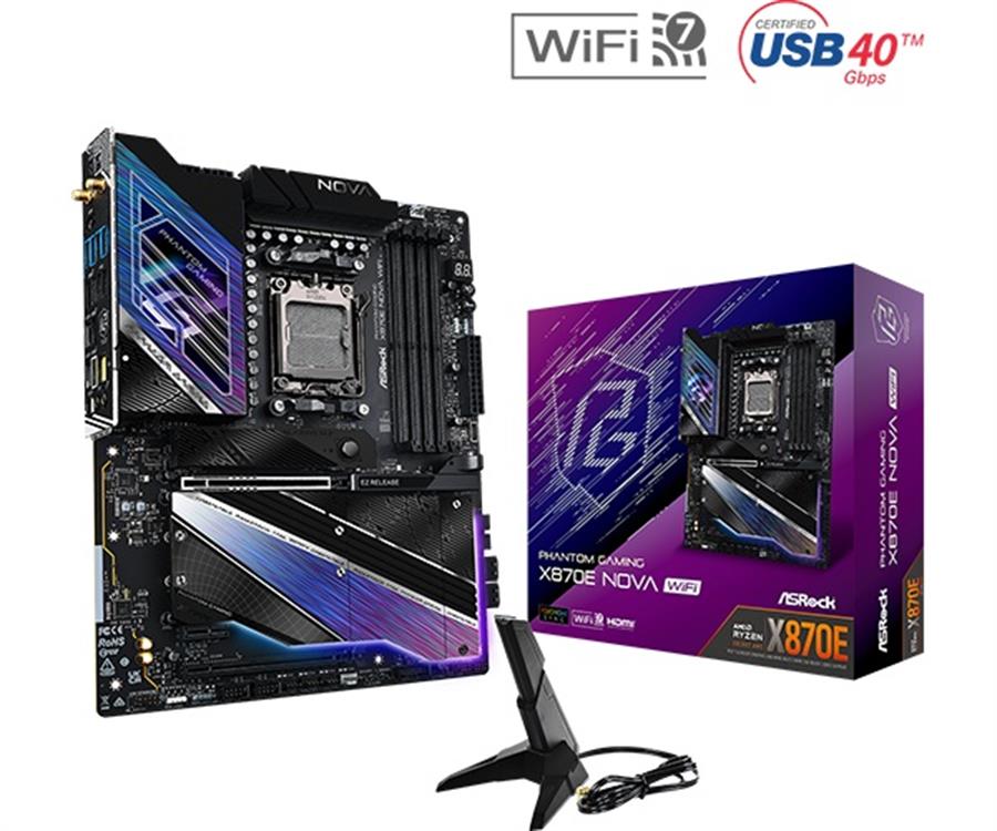 Mother AM5 Asrock X870E Nova Wifi