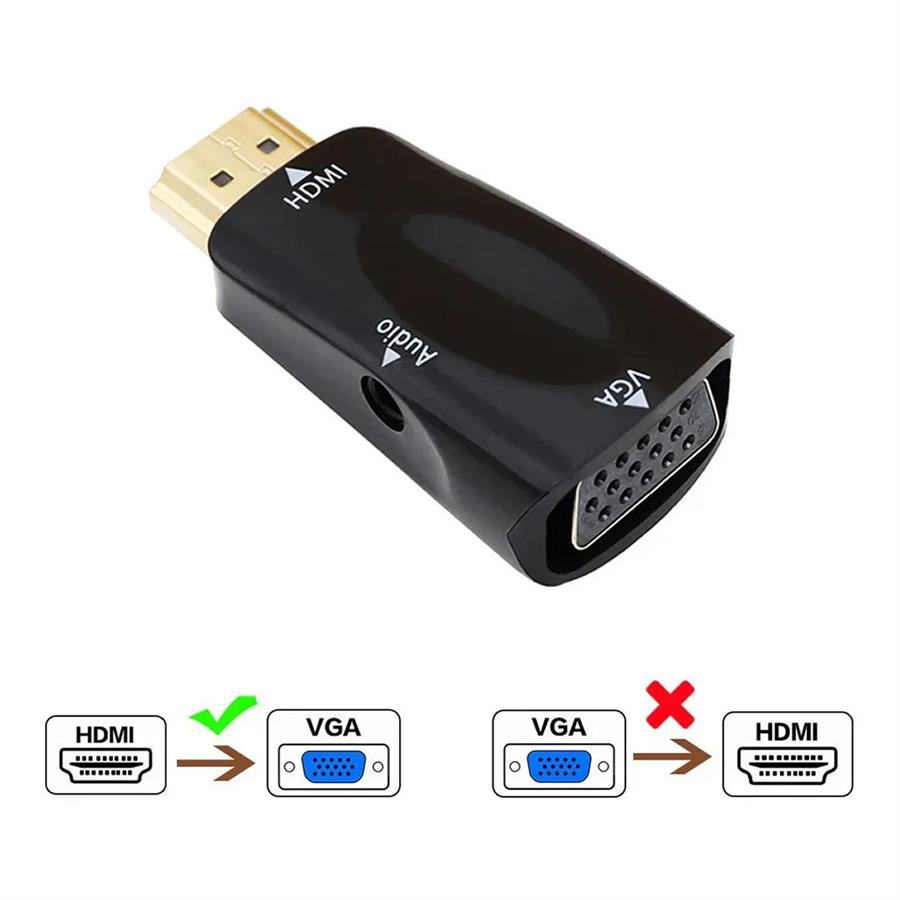 Adaptador HDMI m VGA h IntCo 09-031D