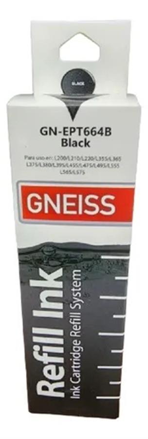 Tinta E-T664 Alternativa para Epson Negro Botella 100ml