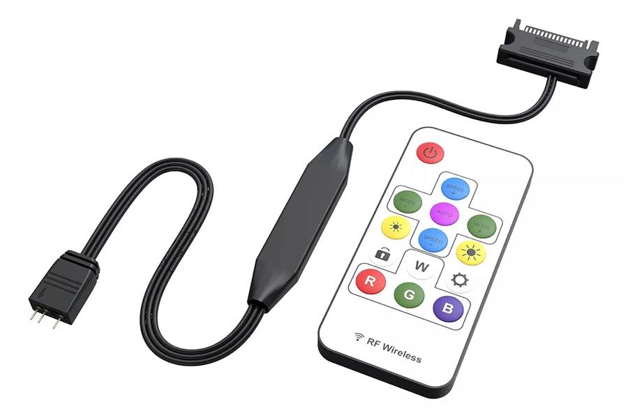 Controladora ARGB con Control Remoto