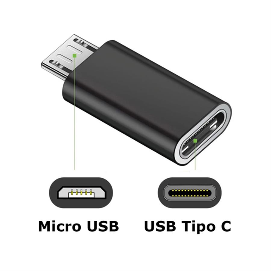 Adaptador Micro USB M a Tipo C H Int.Co 09-055