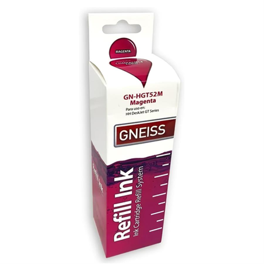 Tinta GT51 GT52 GT53 Alternativa para HP Magenta Botella 70ml